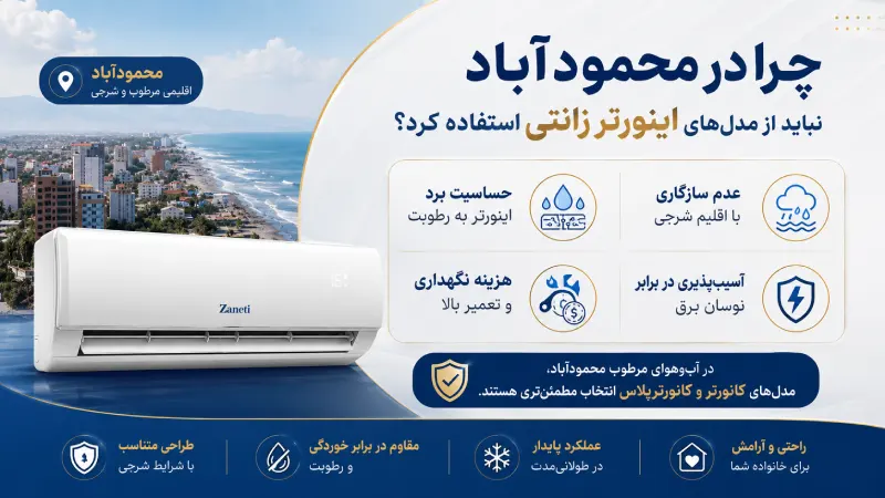 چرا در محمودآباد نباید از مدل‌های اینورتر زانتی استفاده کرد؟