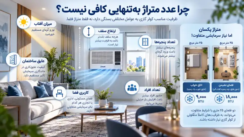 چرا عدد متراژ بهتنهایی کافی نیست؟